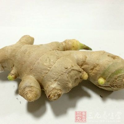 生姜在中醫(yī)上屬于辛溫解表藥，有祛寒解表的作用