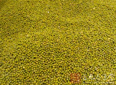 绿豆味甘，性凉，有清热、解毒、祛火之功效