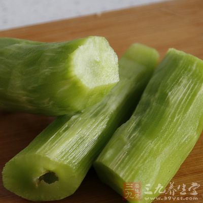 莴笋具有增进食欲、促进消化等功效 莴笋具有增进食欲、促进消化等功效