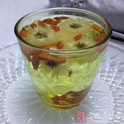 所以常喝菊花茶可防鉛中毒