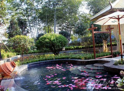 冷泉是一种可饮可浴的温泉只是刚开始入水时会觉得有点冷