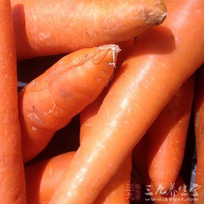 胡萝卜富含维生素A