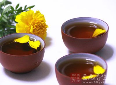 菊花茶解药吗