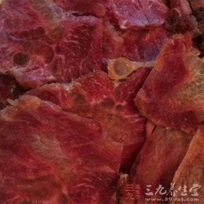 材料：牛肉100g，兔肉100g