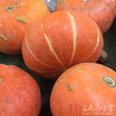 食材：南瓜100克