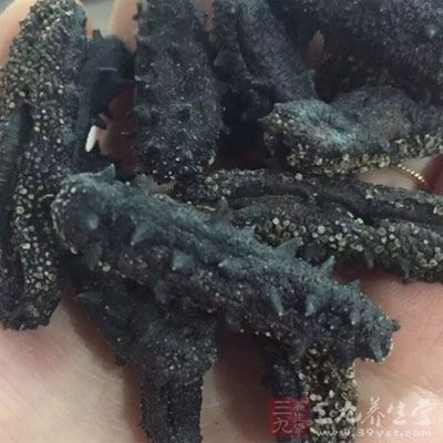 原料：木香10g，降香5g，海参10g，猪大肠1具