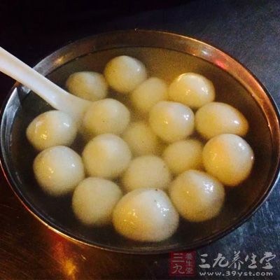 用“芝麻湯圓”大顆粒的!煮熟了外表+麥麩