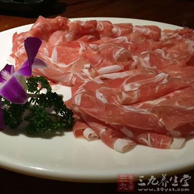 羊肉对肾虚腰痛、遗精等都有一定的疗效