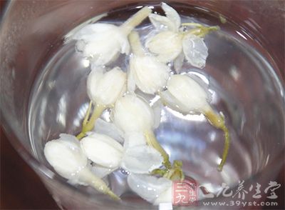 茉莉花茶外形秀美，毫峰显露