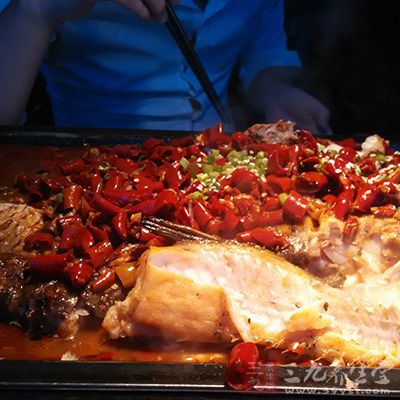 每天吃鱼达到170克的—组男性