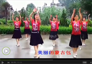 美久广场舞美丽的蒙古包正反面教学视频