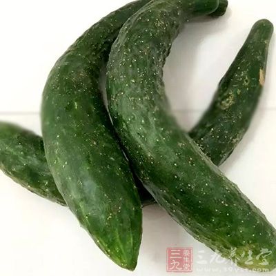 黄瓜有清热利湿、解毒消肿、生津止渴的功效 黄瓜有清热利湿、解毒消肿、生津止渴的功效