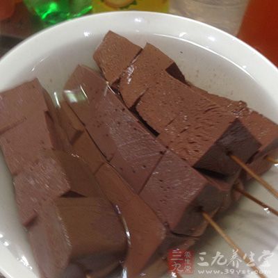 料理二：香菜猪血汤