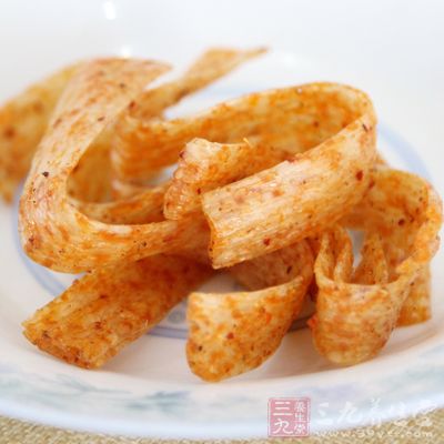 辣条这种食物它不是纯面食