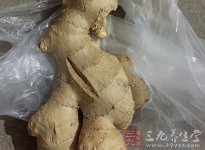 如果饭前吃几片生姜，可刺激唾液、胃液和消化液的分泌