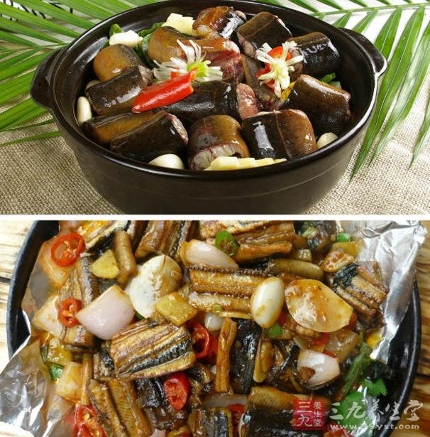 《随息居·饮食谱》谓"鳝甘热,补虚助力,善去风寒湿痹,通血脉,利筋骨"