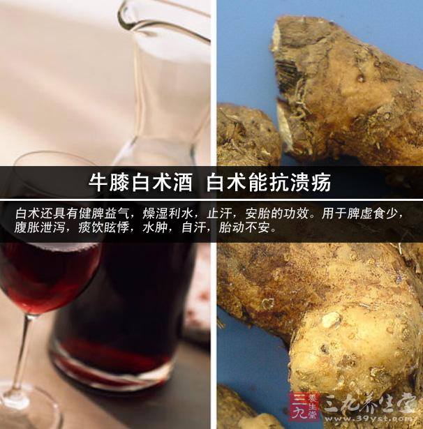 牛膝白術(shù)酒 白術(shù)能抗?jié)?jpg