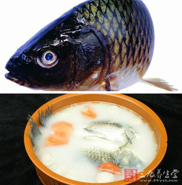 燉鯽魚