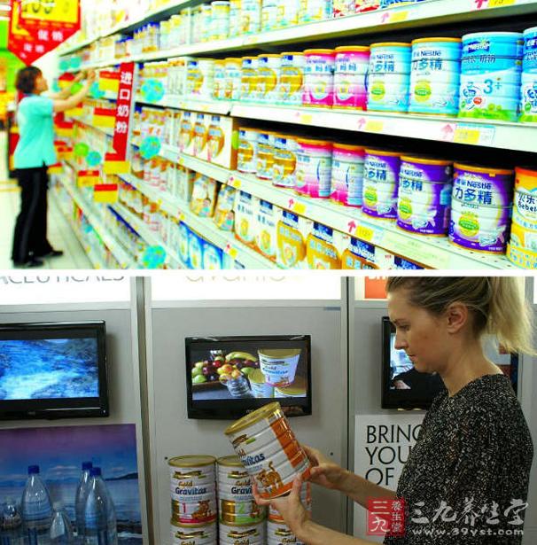 中国公布进口合格奶粉名单 41家外企首批通过