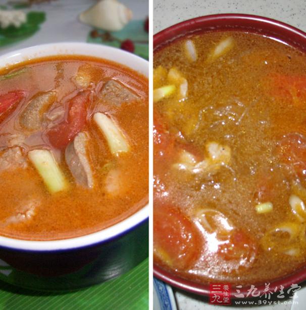 西红柿瘦肉汤