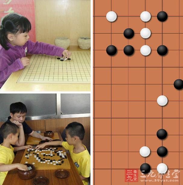 围棋着子完毕的棋局,采用数子法汁算胜负