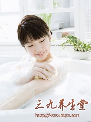 洗澡时的健康小动作