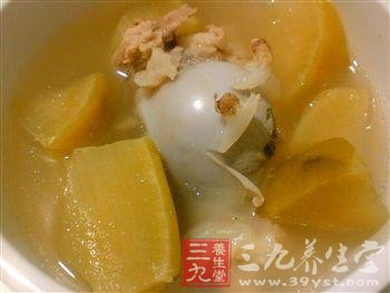 青萝卜汤可解毒利咽