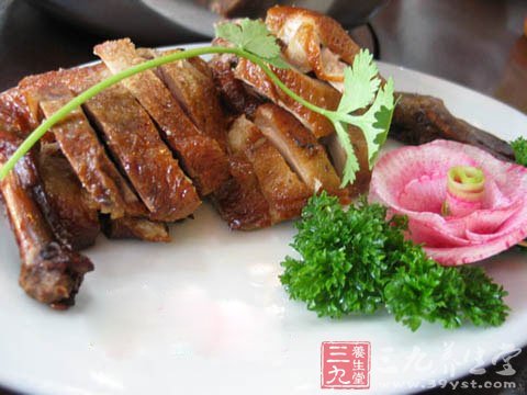 鸭肉改善身体虚弱
