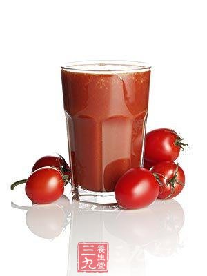番茄汁饮料可有效预防心脏问题