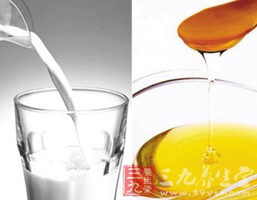 加蜜热奶减压防感染