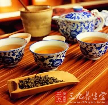 口干喝乌龙 抑郁品花茶