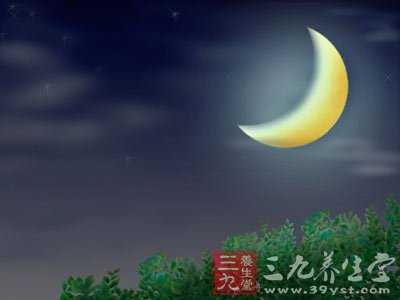 中医教你根据月亮盈亏养生图片