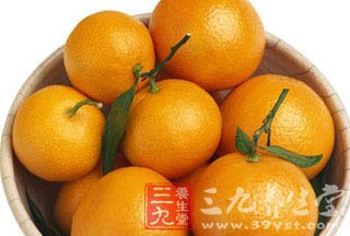 桔子的营养价值高 有益心血管健康