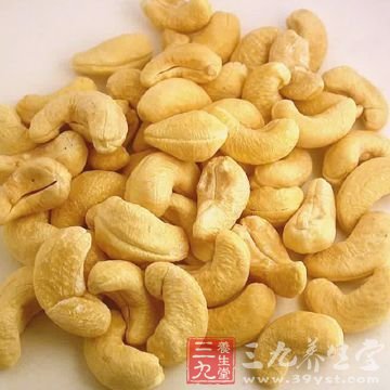 腰果可开胃补肾安神助睡眠