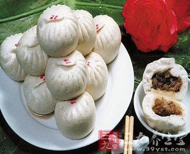 吃蒸的包子营养