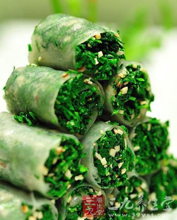 春季女人养肾美容餐 韭菜养颜