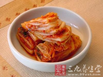 泡菜减肥食谱