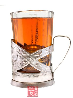 白茶或茶性较温的绿茶