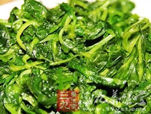 吃豌豆尖能起到清肝明目的作用