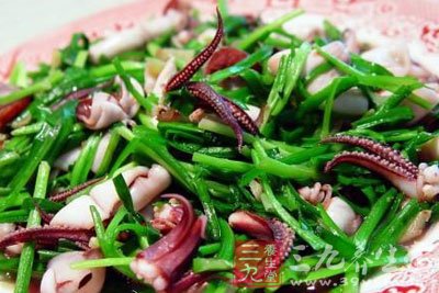 韭菜宜春天吃 保健功效给力