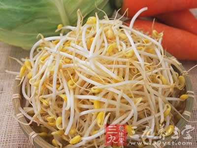 夏季食黄豆芽清热润肤养颜抗疲劳