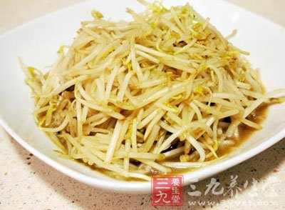 绿豆芽是减肥人士的佳蔬菜