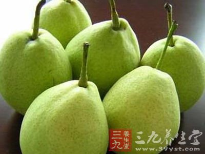梨子润肺止咳