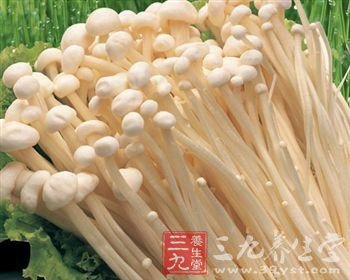 金针菇的营养价值 常吃降低胆固醇