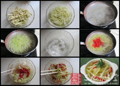 夏日小菜凉拌土豆丝