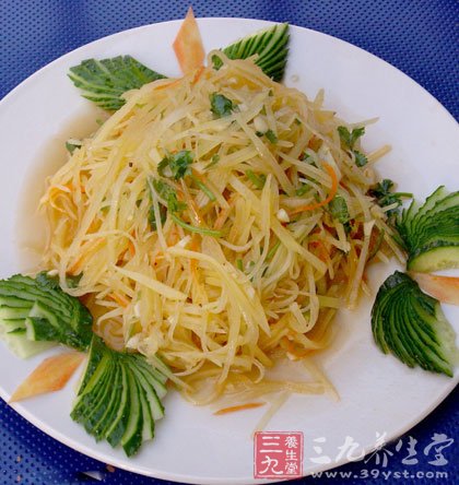 夏日小菜凉拌土豆丝