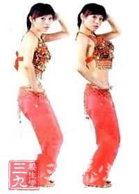 性感肚皮舞 三招让你快速丰胸