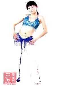 性感肚皮舞 三招让你快速丰胸