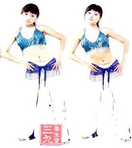 性感肚皮舞 三招让你快速丰胸