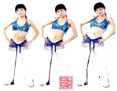 性感肚皮舞 三招让你快速丰胸